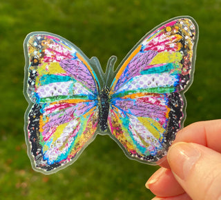 Sunrise Butterfly Sticker