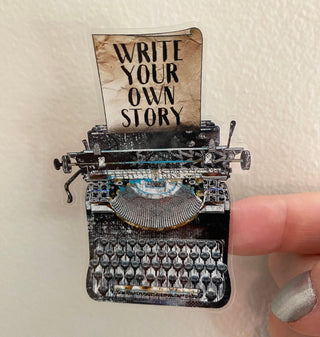 Vintage Typewriter Sticker