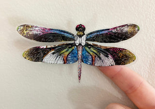 Stargazer Dragonfly Sticker