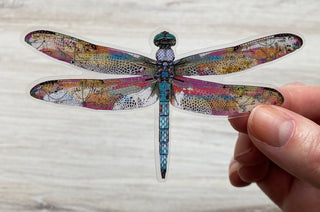 Lace Vibes Dragonfly Sticker