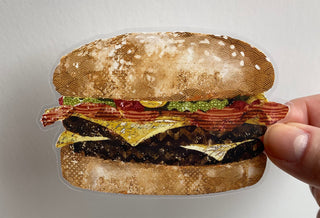 Cheeseburger Sticker