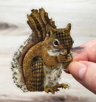 Woodland Squirrel Sticker