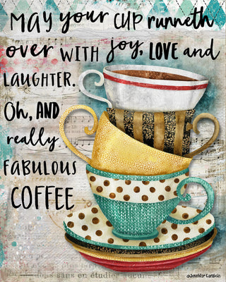 Fabulous Coffee Art Print