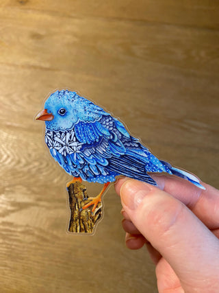 Blue Bird Sophia Sticker