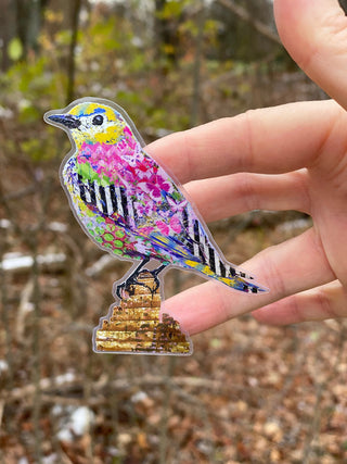 Butterfly Bird Sticker