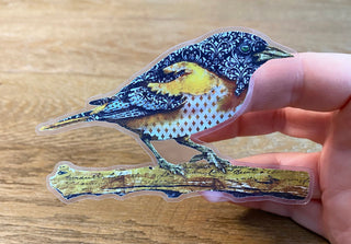Diamond Bird Sticker
