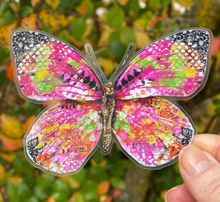 Wonderland Butterfly Sticker