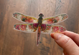 Shine Dragonfly Sticker