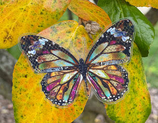 Blue Skies Butterfly Sticker