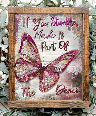 Dance Butterfly Art Print