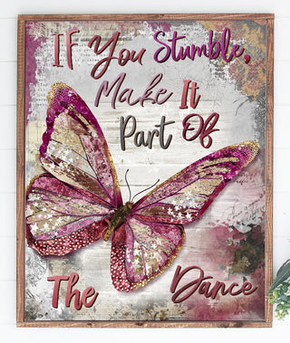 Dance Butterfly Art Print