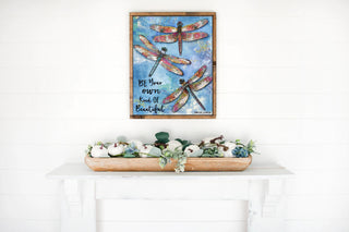 Beautiful Dragonflies Art Print