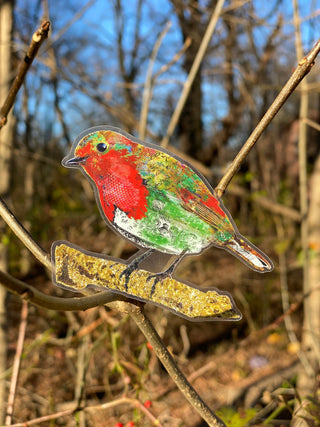 Red Wonder Bird Sticker