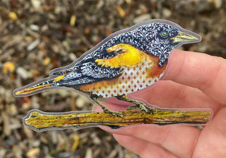 Diamond Bird Sticker