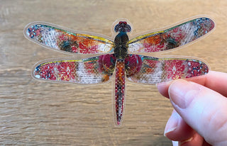 Shine Dragonfly Sticker