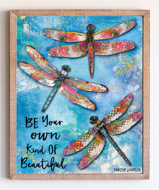 Beautiful Dragonflies Art Print