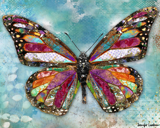 Woodland Butterfly Art Print