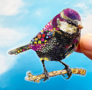 Playful Soul Bird Sticker