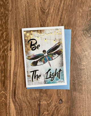 Be The Light Greeting Card