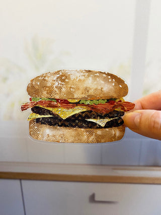 Cheeseburger Sticker
