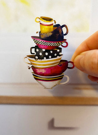 Sweet Coffee Cups Sticker