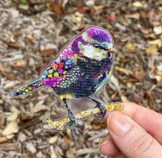 Playful Soul Bird Sticker