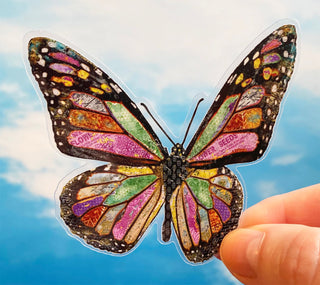 Joy Butterfly Sticker