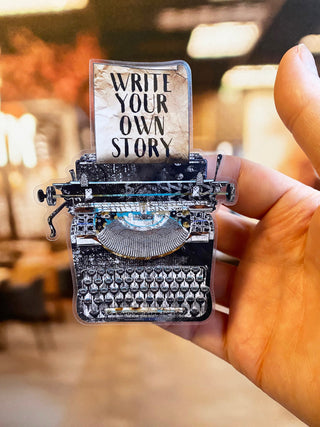 Vintage Typewriter Sticker