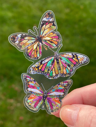Butterfly Trio Sticker