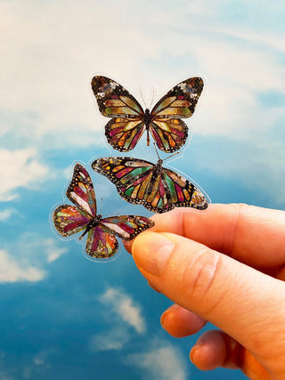 Butterfly Trio Sticker