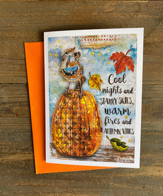 Autumn Vibes Greeting Card