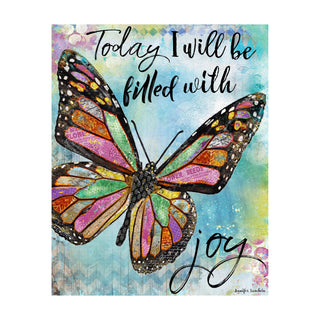 Joy Butterfly Art Print