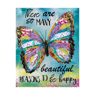 Beautiful Reasons Butterfly Art Print