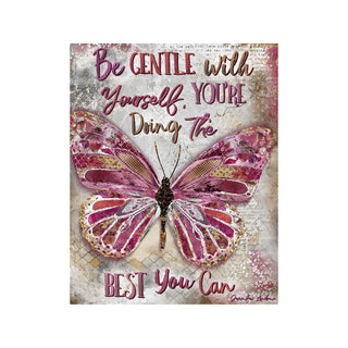 Be Gentle Butterfly Art Print