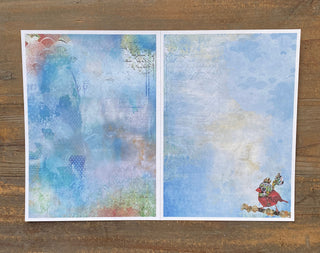 Let Joy Christmas Bird Greeting Card