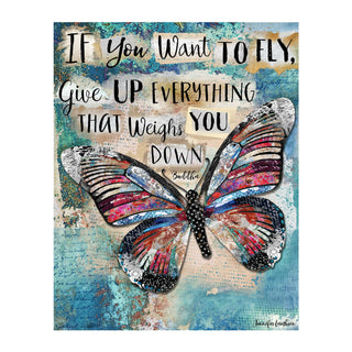 Everything Butterfly Art Print
