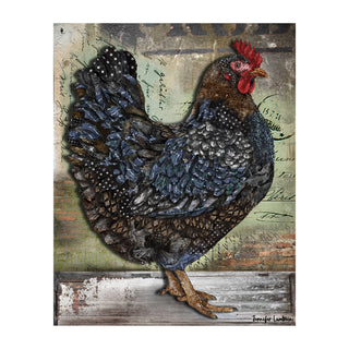 Industrial Hen Art Print