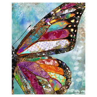 Woodland Butterfly Wing Art Print