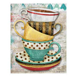 One More Cup Art Print