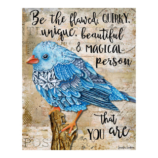 Be The Flawed Bird Art Print