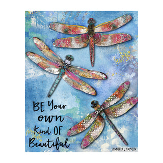 Beautiful Dragonflies Art Print