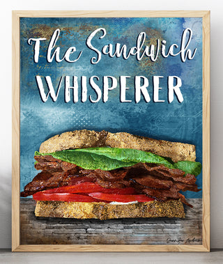 The Sandwich Whisperer Art Print
