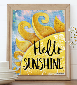 Hello Sunshine Art Print