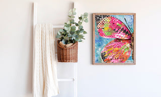Wonderland Butterfly Wing Art Print