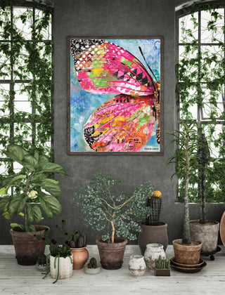 Wonderland Butterfly Wing Art Print