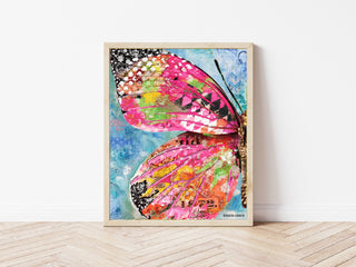 Wonderland Butterfly Wing Art Print
