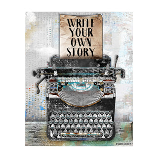 Your Story Typewriter Art Print