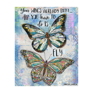 Your Wings Butterflies Art Print