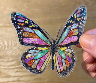Joy Butterfly Sticker
