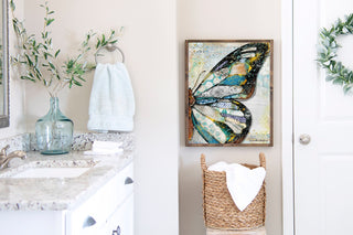 Starlight Butterfly Wing Art Print